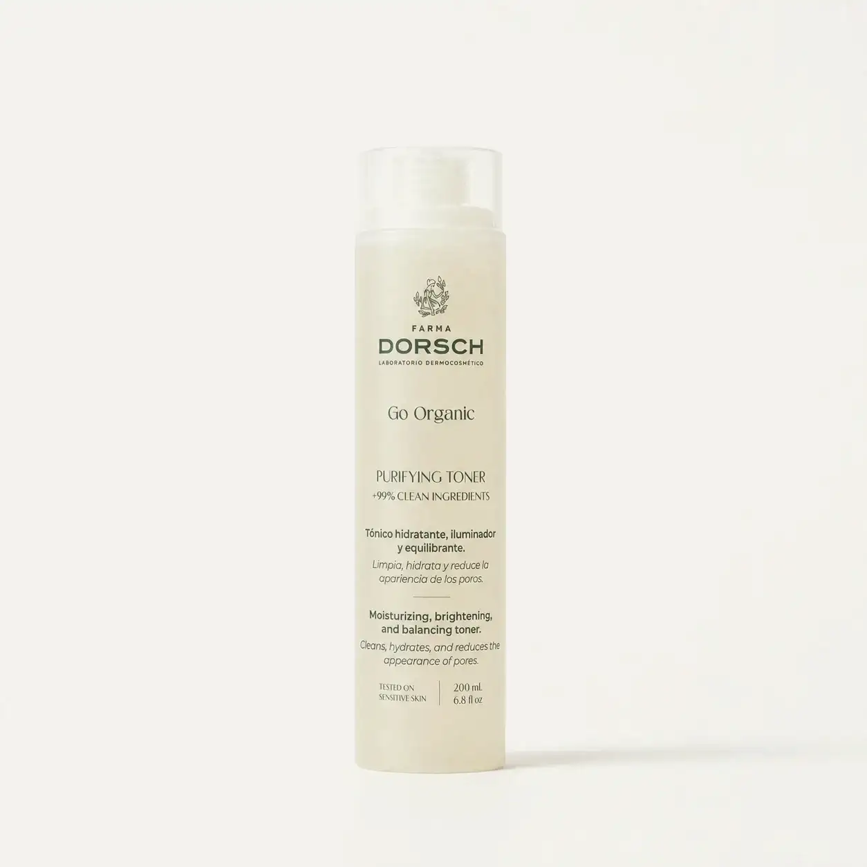 Tónico purificante Go Organic de Farma Dorsch.